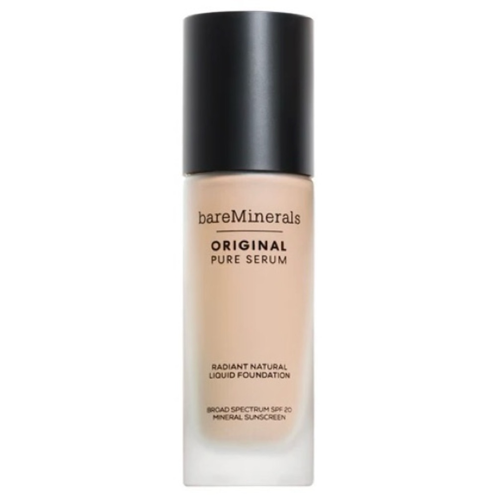 Bare Minerals Fair Cool 1 Original Pure Serum Radiant Natural Foundation 1oz